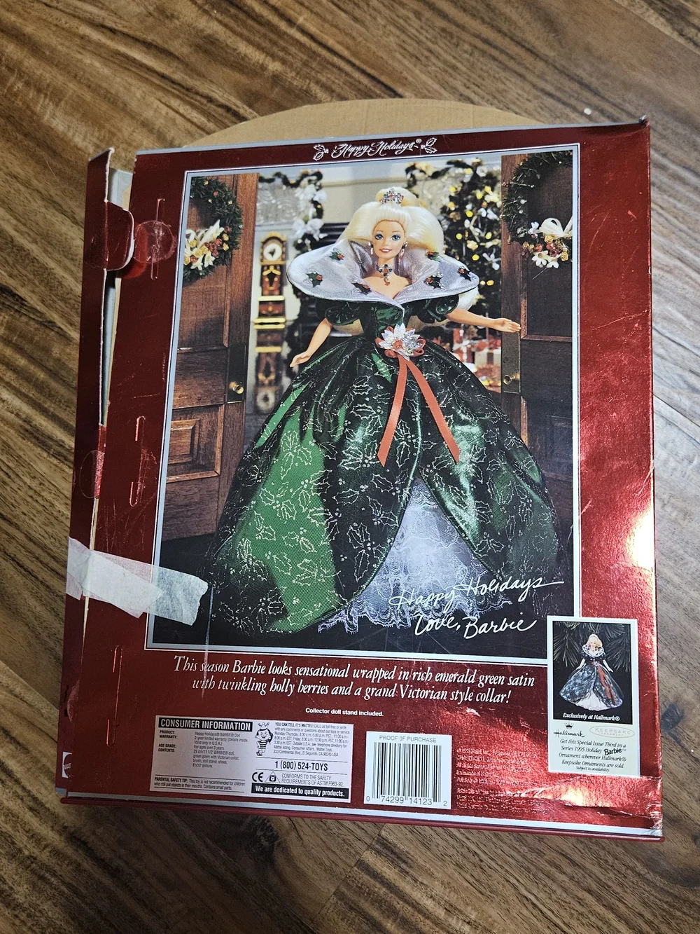 Barbie Teal & White Holiday Special Edition Doll
